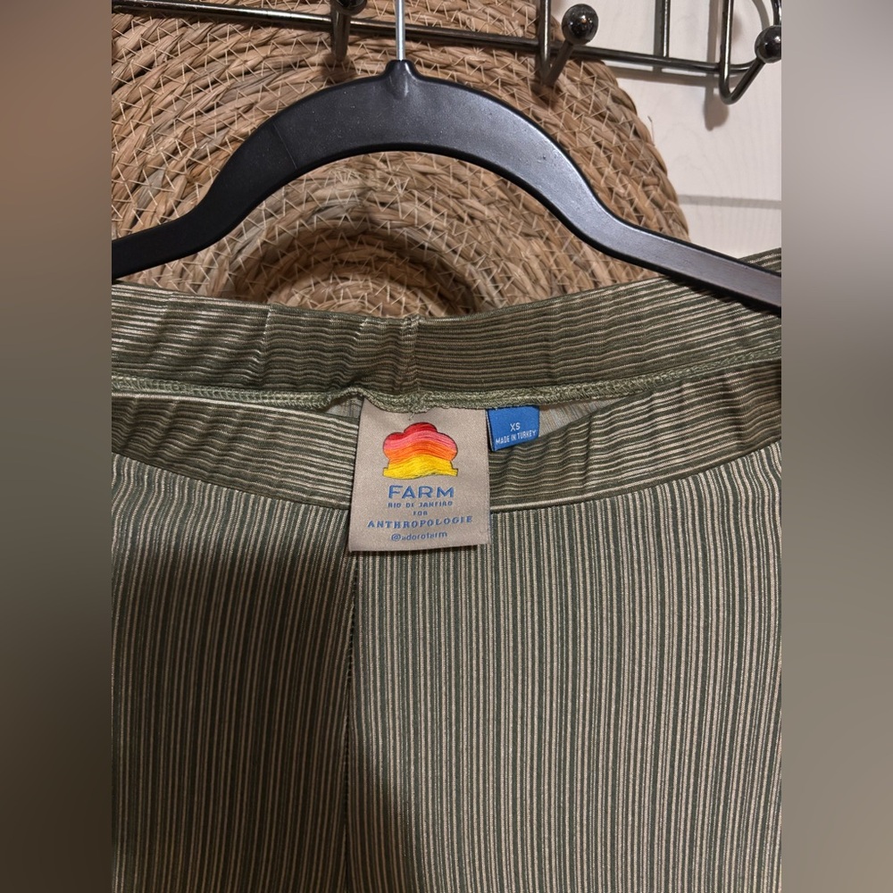 Farm Rio x Anthropologie "Guadeloupe" wide-leg pants Size XS